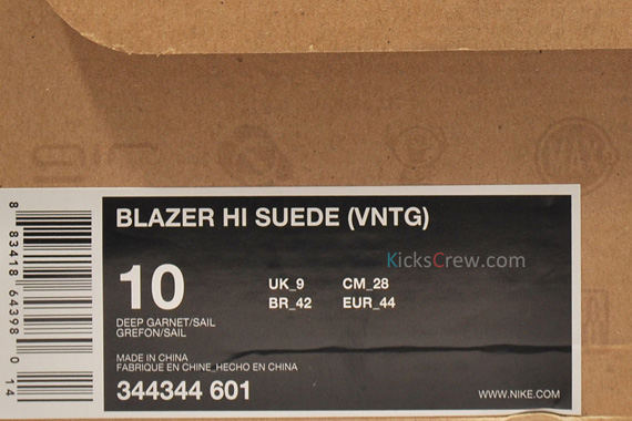 Nike Blazer Hi Suede Vntg Garnet 01