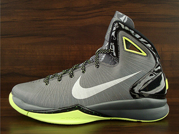 Nike Hyperdunk 2010 Grey Black Volt 2