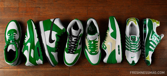 Nike Id Holiday 10 Green White
