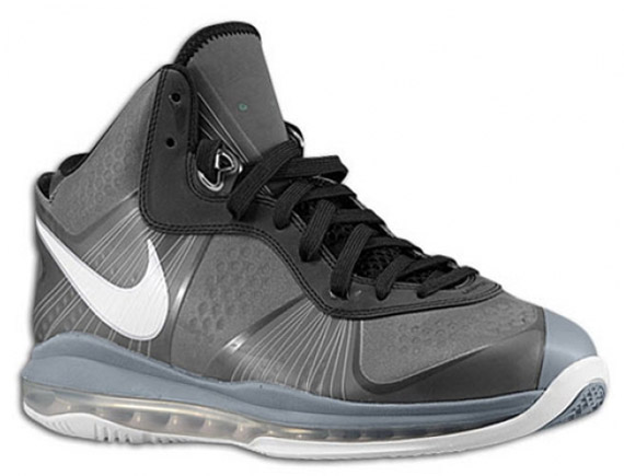 Nike Lebron 8 V2 Black Grey 2