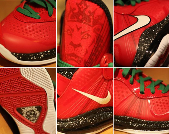Nike LeBron 8 V2 ‘Christmas’ – Detailed Images