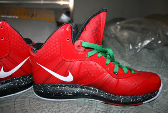 Nike Lebron 8 V2 Christmas Sample On Ebay 02