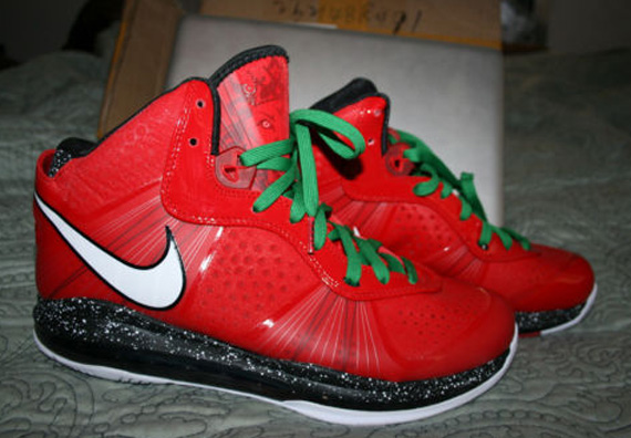 Nike Lebron 8 V2 Christmas Sample On Ebay 04