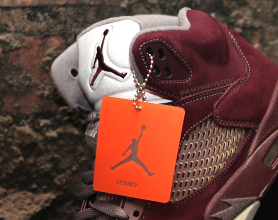 Sneaker News Air Jordan V 'Burgundy' Giveaway - Winner Announced
