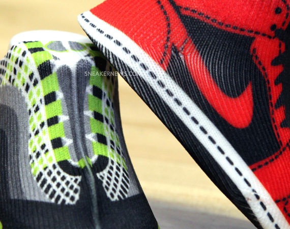 Air Jordan 1 + Air Max 95 Neon – Baby Sneaker Socks