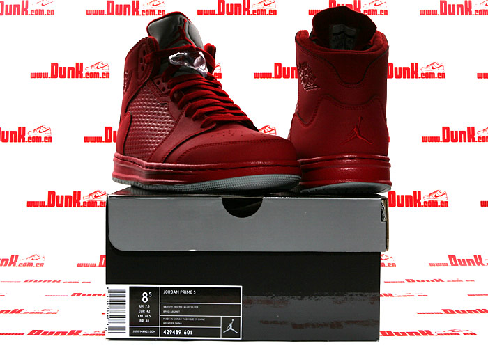 jordan prime 5 varsity red