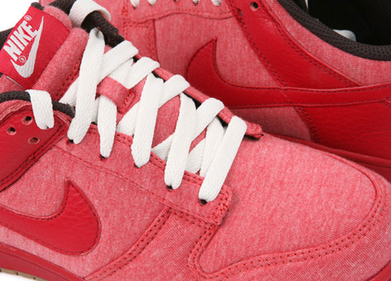 Nike Dunk Low CL – Varsity Red – Sail – Velvet Brown - SneakerNews.com