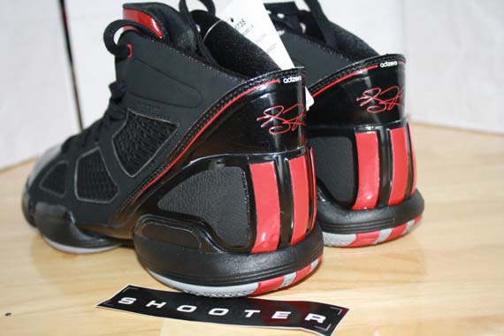 adidas adiZero Rose 1.5 – Black – Red – Aluminum - SneakerNews.com