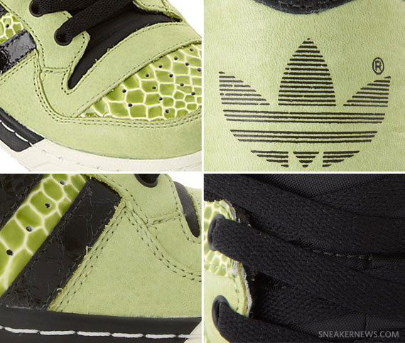 adidas Originals Metro Attitude – Black – Lime Snake