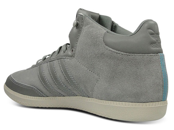 Adidas Samba Mid Winterized Grey Suede 03