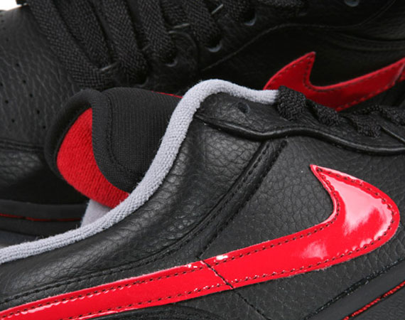 Air Jordan 1 Phat Low – Black – Varsity Red – Stealth