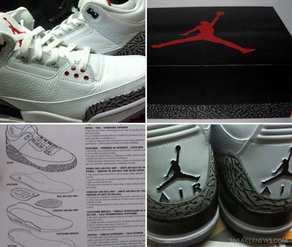 Air Jordan III (3) – White – Cement Grey | Available Early on eBay