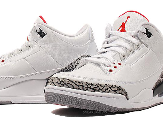 Air Jordan Iii Retro White Cement Pre Order At End Summary