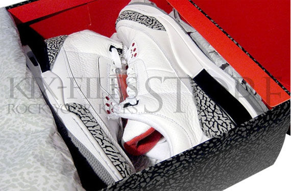 Air Jordan Iii 3 Retro White Cement Grey Pre Order Kix Files Sneakernews Com
