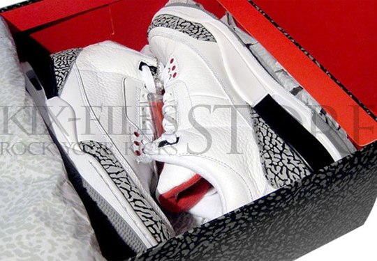 Air Jordan III (3) Retro – White – Cement Grey | Pre-order @ Kix-Files