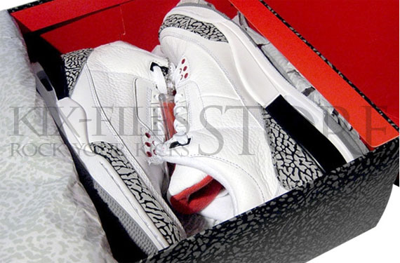 Air Jordan III (3) Retro – White – Cement Grey | Pre-order @ Kix-Files