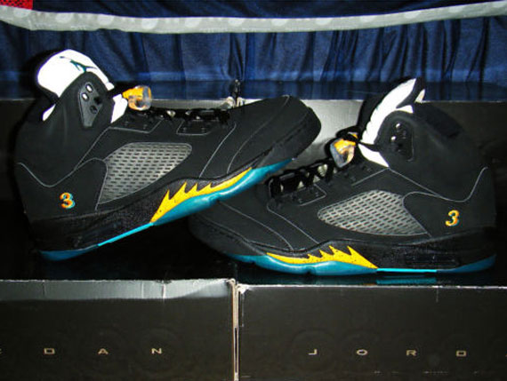 Air Jordan V – Chris Paul Hornets Away PE - SneakerNews.com