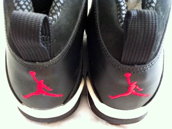 Air Jordan X Cleats Black Red Ebay 02