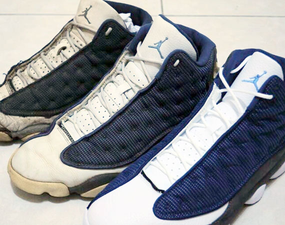 Air Jordan XIII ‘Flint’ – 1998 – 2005 – 2010 | Comparison