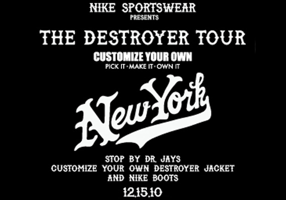 Nike Sportswear 'The Destroyer Tour' @ Dr. Jays NYC