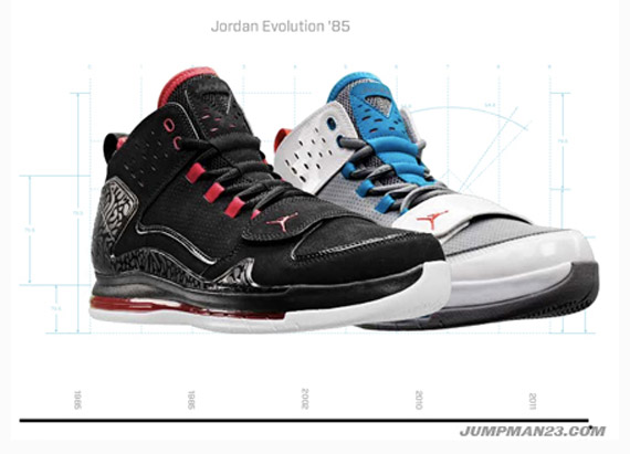 Jordan Evolution ’85 Micro-Site