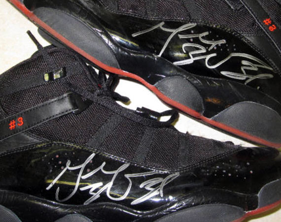 Air Jordan Six Rings – Gerald Wallace Autographed Game-Worn PE