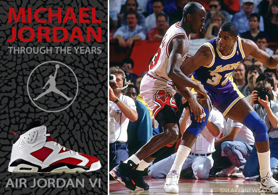 Michael Jordan Through The Years: Air Jordan VI