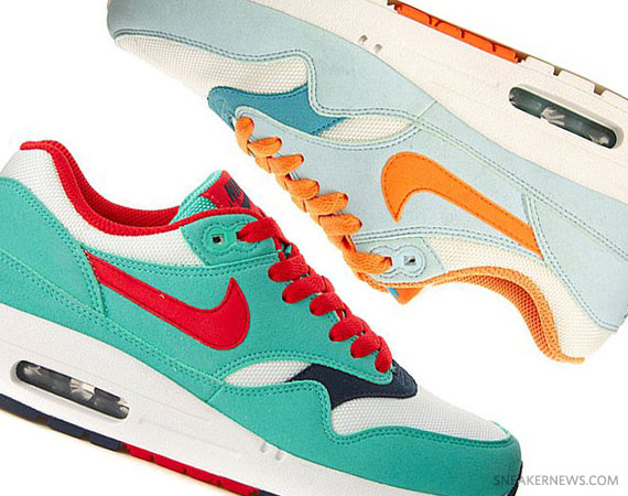 Nike Air Max 1 Miami Dolphins Turquoise Summary