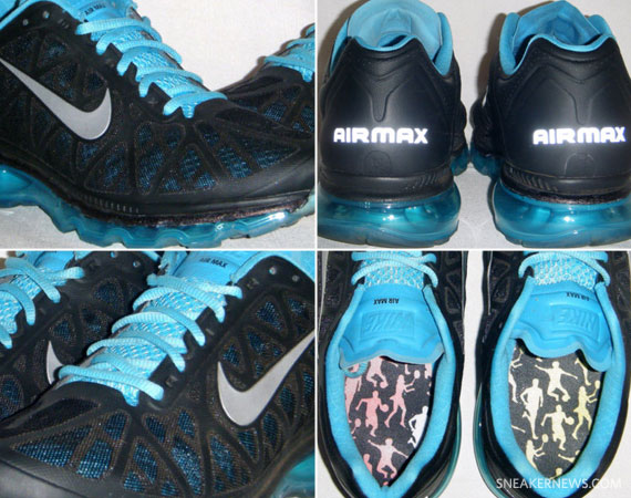 . De alguna manera Escupir Nike Air Max 2011 - Black - Metallic Silver - Chlorine Blue | Sample on  eBay - SneakerNews.com