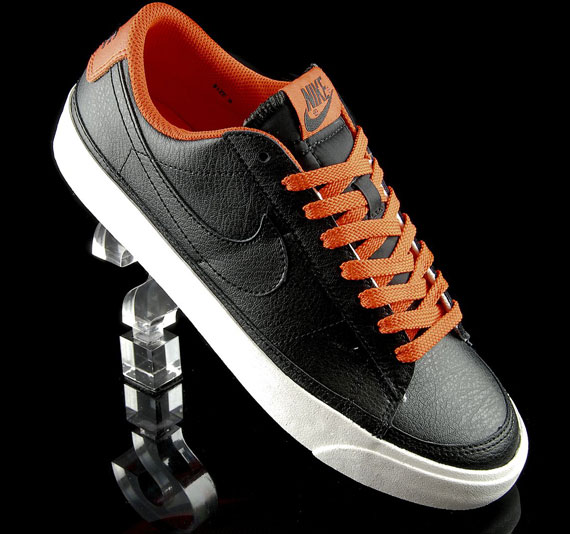 Nike Blazer Low 09 Nd Black Team Orange White Size 03