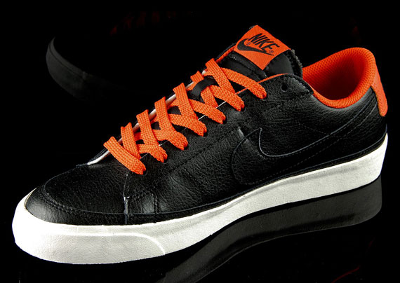 Nike Blazer Low 09 Nd Black Team Orange White Size 04