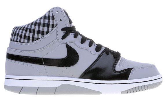 Nike Court Force Hi Plaid Co 10