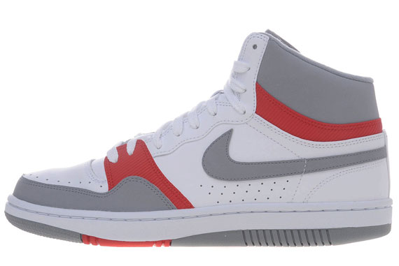 Nike Court Force High White Stealth Sport Red 02