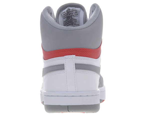 Nike Court Force High White Stealth Sport Red 03