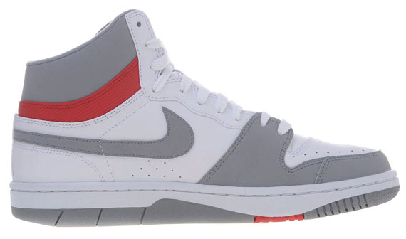 Nike Court Force High White Stealth Sport Red 04