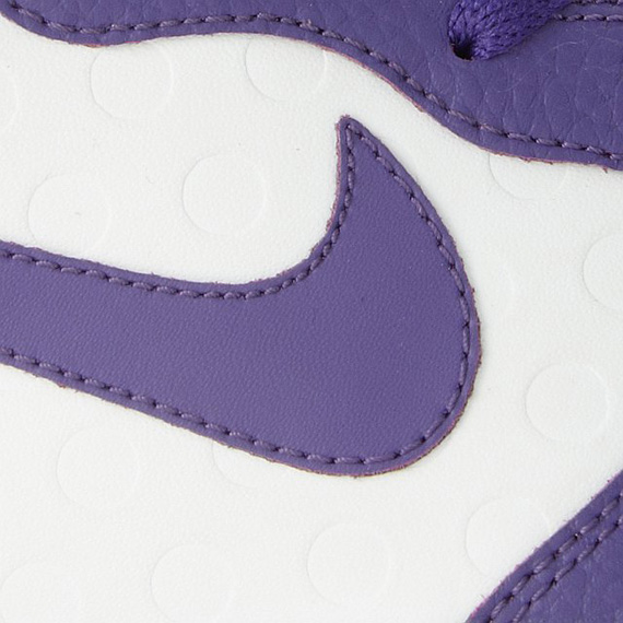 Nike Dunk High Be True Purple White Dots 04