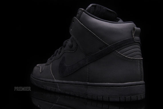 Nike SB Dunk High - Black - Waterproof - SneakerNews.com