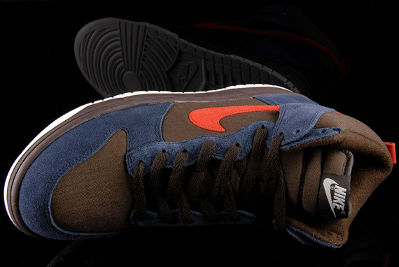 Nike Dunk High Gt Obsidian Brown Red 02