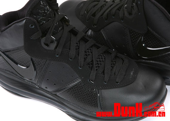 Lebron 8 all black sale