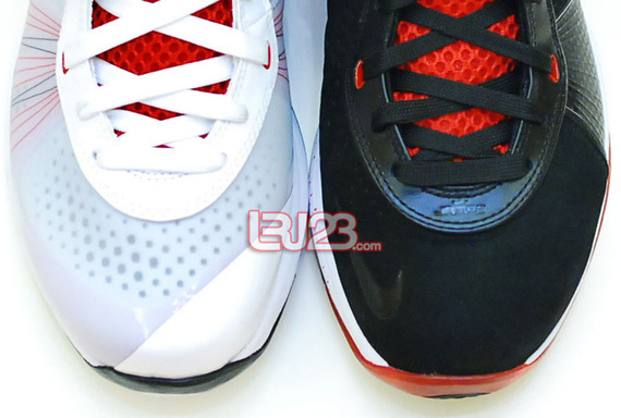 Nike LeBron 8 V1 vs. V2 Comparison