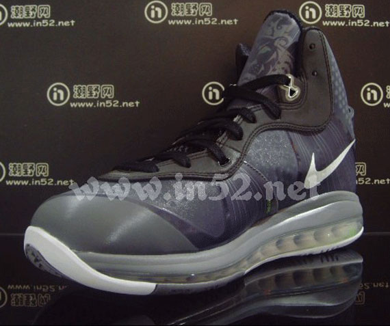 Nike Lebron 8 V2 Black Grey Neon New Images 09