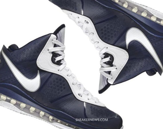 Nike LeBron 8 V2 - Navy - White