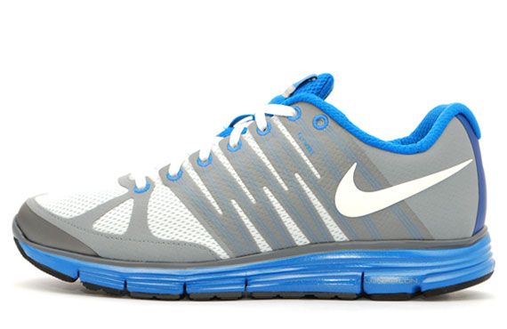 Nike Lunarelite 2 Grey White Blue 1