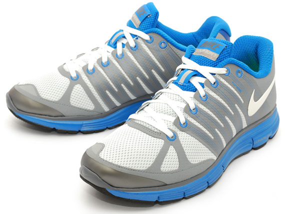 Nike Lunarelite 2 Grey White Blue 2