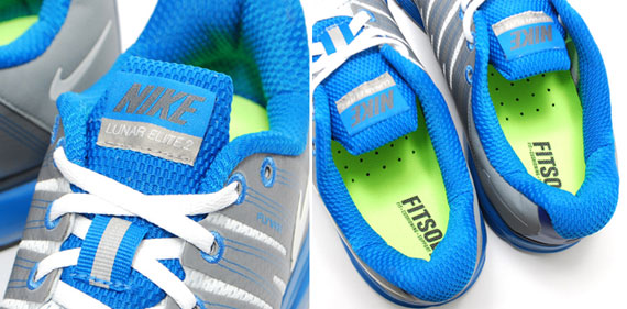 Nike Lunarelite 2 Grey White Blue 3