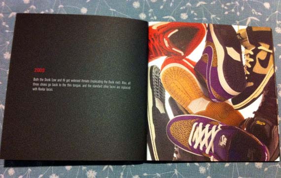 Le livre Nike SB Dunk Pro Book (1985-2011) en intégralité - Le