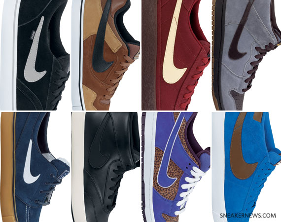 Nike SB January 2011 Footwear Releases