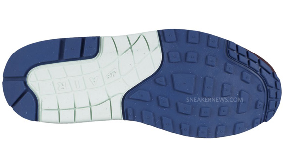 Nike Wmns Air Max 1 Deep Burgandy Filament Green 01