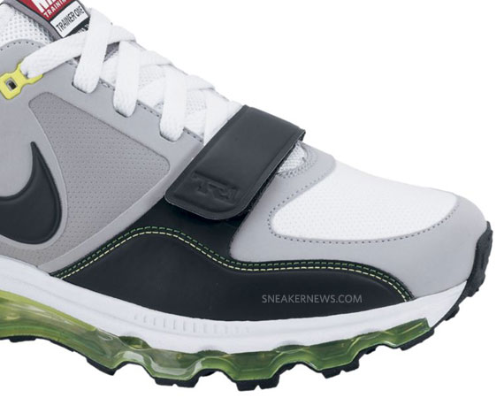 Nike Wmns Air Max 360 Trainer 1 White Black Silver Green 03