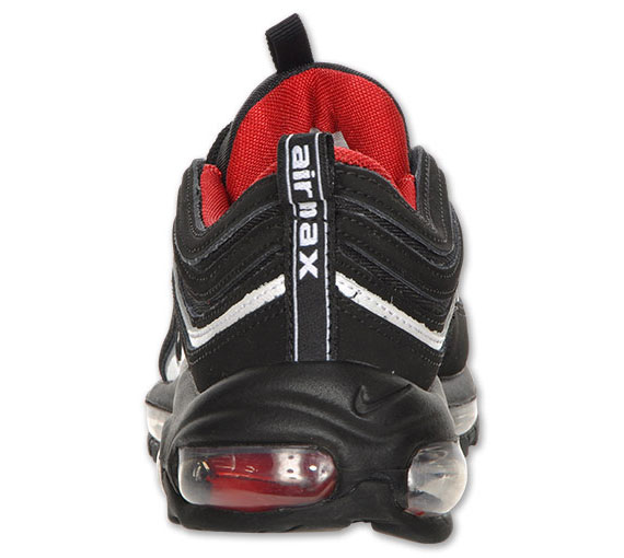 Nike Wmns Air Max 97 Black White Varsity Red 02